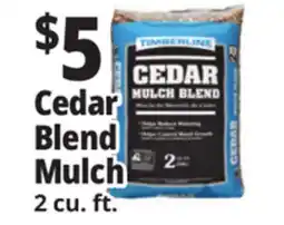 Ocean State Job Lot Cedar Blend Mulch offer