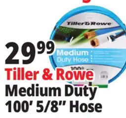 Ocean State Job Lot Tiller & Rowe Medium Duty Hose 5/8 in 100' offer