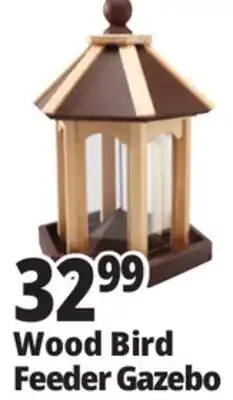 Ocean State Job Lot Wood Bird Feeder Gazebo offer