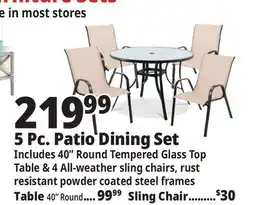 Ocean State Job Lot Round Bronze Finish Glass Top Patio Table 40 offer