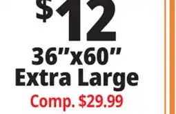 Ocean State Job Lot 36x60 Extra Large offer