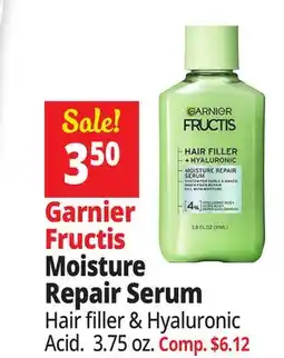 Ocean State Job Lot Garnier Fructis Moisture Repair Serum offer