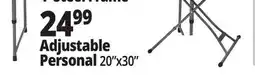 Ocean State Job Lot Enduro Adjustable White Folding Table 20 x 30 offer