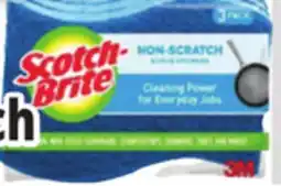 Ocean State Job Lot 3 Pk. Non-Scratc Scrub Sponges offer