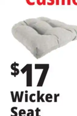 Ocean State Job Lot Wicker Seat offer