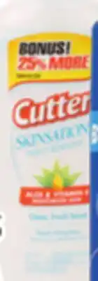 Ocean State Job Lot Cutter Skinsations Insect Repellent 7.5 fl oz offer