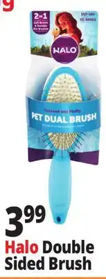 Ocean State Job Lot Halo Double Sided Brush offer