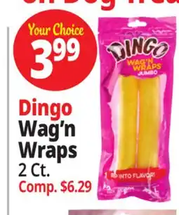 Ocean State Job Lot Dingo Wag'n Wraps offer