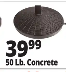 Ocean State Job Lot 50 Lb. Concrete Umbrella Bases offer