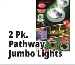 Ocean State Job Lot 2 Pk. Pathway Jumbo Lights offer