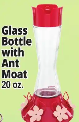 Ocean State Job Lot Glass Bottle with Ant Moat offer