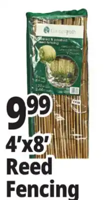 Ocean State Job Lot 4'x8' Reed Fencing offer