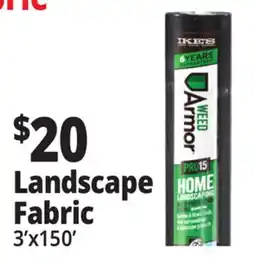 Ocean State Job Lot Ike's Home Landscaping Weed Prevention Fabric 3' x 150' offer