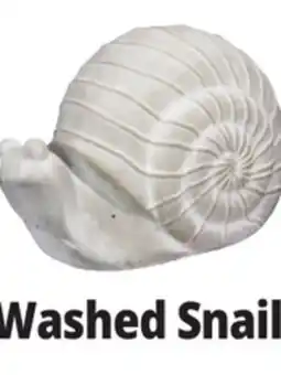 Ocean State Job Lot Snail Cement Statue Gray offer
