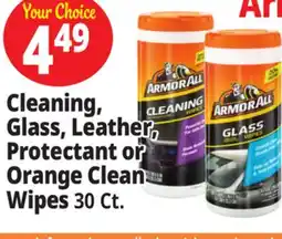 Ocean State Job Lot Cleaning, Glass, Leather, Protectant or Orange Clean Wipes offer