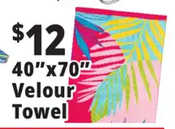 Ocean State Job Lot Heavyweight Jacquard Velour Beach Towel 40 x 72 offer