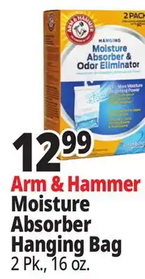 Ocean State Job Lot Arm & Hammer Moisture Absorber Hanging Bag offer