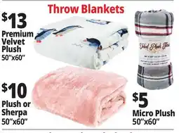 Ocean State Job Lot Throw Blankets offer
