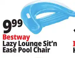 Ocean State Job Lot Bestway H2OGO! Lazy Lounge Sit n' Ease Pool Chair offer