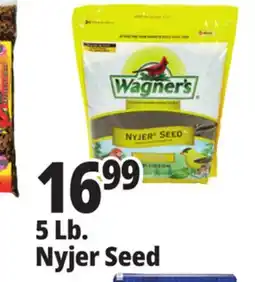 Ocean State Job Lot Wagner's Premium Nyjer Seed 5 lbs offer