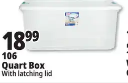 Ocean State Job Lot Sterilite Latch Top Storage Box 106 Qt offer