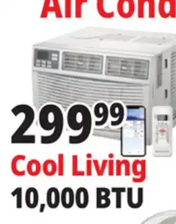 Ocean State Job Lot Cool-Living 10 000 BTU Window Air Conditioner WIFI Enabled offer