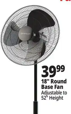 Ocean State Job Lot Penguin Adjustable Pedestal Fan 18 offer