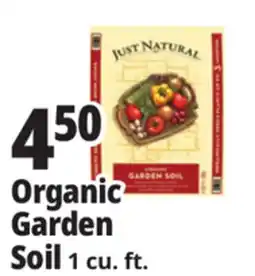 Ocean State Job Lot Just Natural Organic Garden Soil 1 cu ft offer