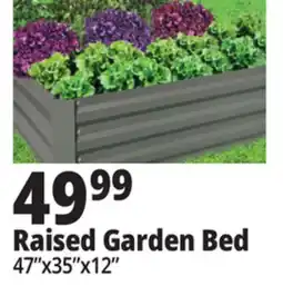 Ocean State Job Lot Galvanized Raised Garden Bed 47 x 35 x 12 offer