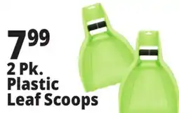 Ocean State Job Lot Plastic Leaf Scoops 2-Count offer