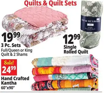 Ocean State Job Lot Quilts & Quilt Sets offer