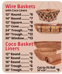 Ocean State Job Lot Coco Wire Baskets offer