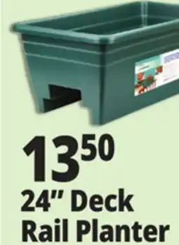 Ocean State Job Lot 24 Deck Rail Planter offer