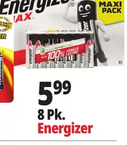 Ocean State Job Lot 8 Pk. Energizer offer