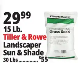 Ocean State Job Lot Tiller & Rowe Landscaper's Mix Grass Seed 15 lbs offer
