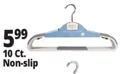 Ocean State Job Lot Nest Accents Non-Slip Clothes Hangers 10 Count offer