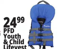 Ocean State Job Lot PFD Youth & Child Lifevest offer
