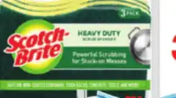 Ocean State Job Lot Scotch-Brite 3 Pk. Heavy-Duty Scrub Sponges offer