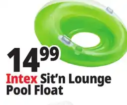 Ocean State Job Lot Intex Sit'n Lounge Pool Float offer