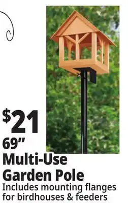 Ocean State Job Lot Tiller & Rowe Multi-Use Garden Pole 69 offer