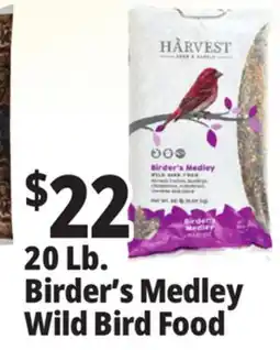 Ocean State Job Lot Harvest Birder's Medley Wild Bird Food 20 lbs offer