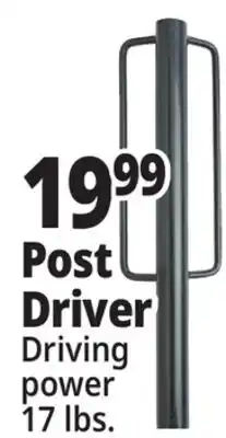 Ocean State Job Lot Tiller & Rowe Post Driver offer