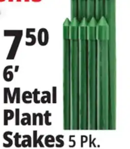 Ocean State Job Lot 6' Metal Plant Stakes offer