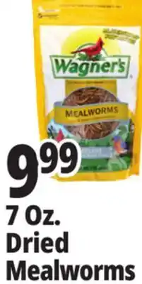 Ocean State Job Lot Wagner's Bird Meal Worms 7oz offer