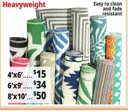 Ocean State Job Lot Heavyweight Rugs offer