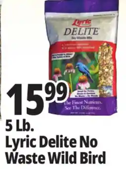 Ocean State Job Lot Lyric Delite No Waste Mix Bird Seed 5 lbs offer