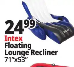 Ocean State Job Lot Intex Floating Recliner Pool Lounge offer