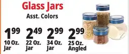 Ocean State Job Lot Home Living Glass Jar 22 oz offer