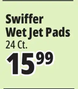 Ocean State Job Lot Swiffer WetJet Mopping Pad Refills 24-count offer