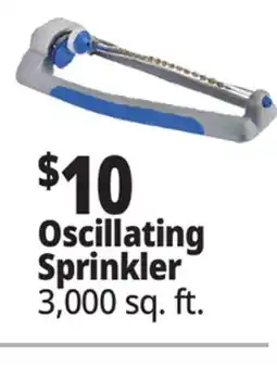 Ocean State Job Lot Tiller & Rowe Oscillating Sprinkler 3 000 sqft offer